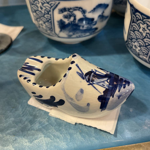 Delft Holland Tiny Clog Ashtray