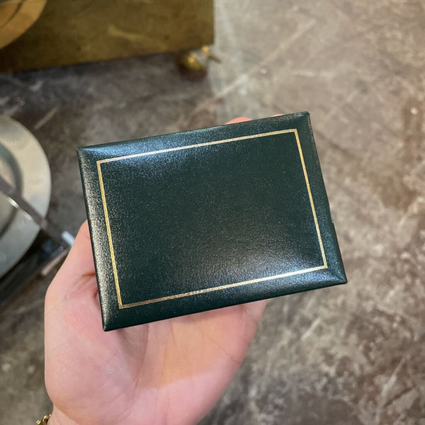 Marshall Fields Leather Jewelry Box