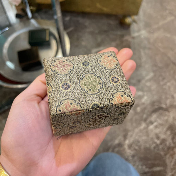 Asian Silk Jewelry Box