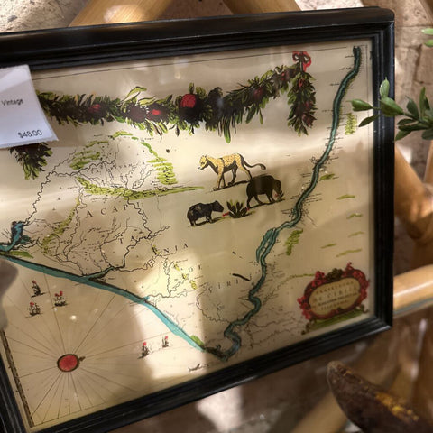 Vintage Sungott Studios Vintage map 9x11