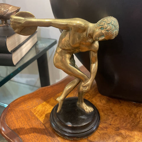 Brass Discus Thrower
