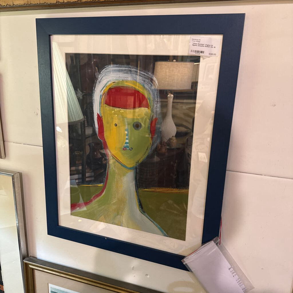 "Urban Banshee" Original Oil Signed Jacquline Herlbert 22x 18