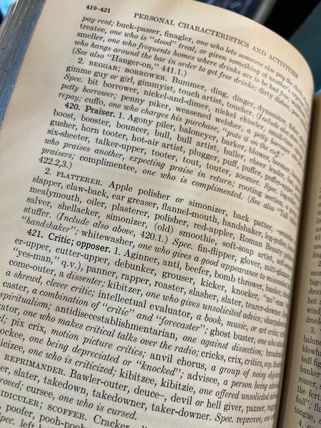 1942 American Thesaurus of Slang