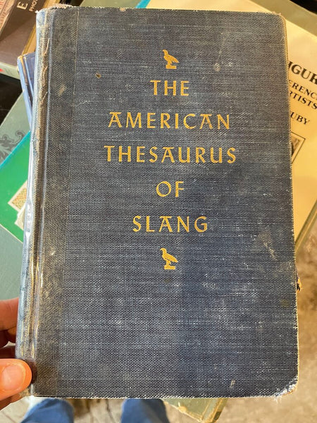1942 American Thesaurus of Slang