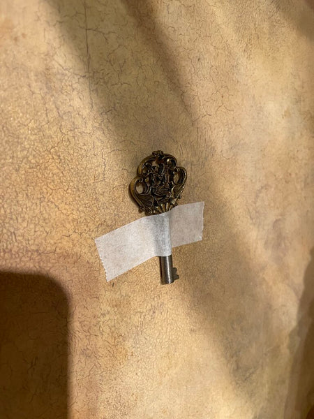 Lighted Cabinet 102 inches tall. 39 inches wide. 18 inches deep.