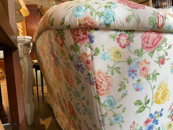 Cream Sofa Table 60 inches wide. 18 inches deep. 33 tall.