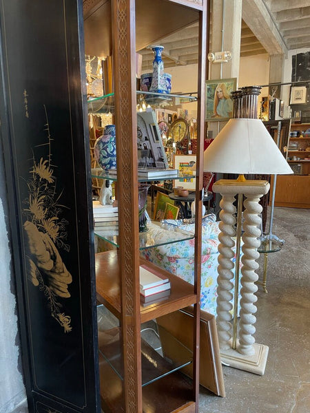 Chippendale Shelf with 6 shelves 81 inches tall. 36 inches wide. 19 inches deep.