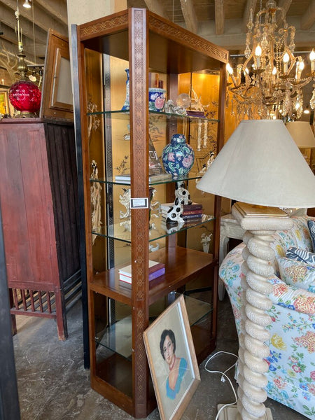 Chippendale Shelf with 6 shelves 81 inches tall. 36 inches wide. 19 inches deep.