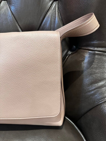 Pristine CUYANA Italy Deep Blush Messenger Bag Purse