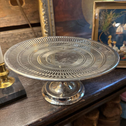 Silver Pedestal Dish
