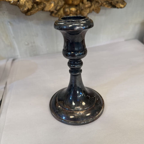 Silverplate Italy Candlestick