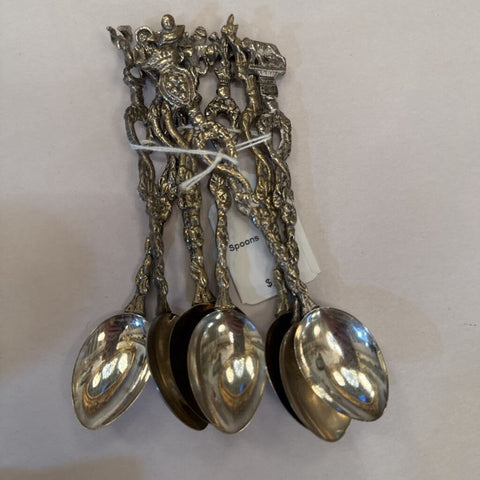 Set of 8 Silver-plate Spoons