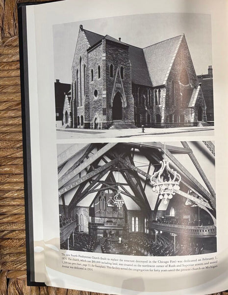1990 A LIGHT IN THE CITY THE FOURTH PRESBYTERIAN CHURCH OF CHICAGO COFFEE TABLE BOOK