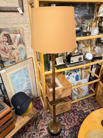 Vintage Frederick Cooper Floor lamp double pull chains 57 in tall pickup only