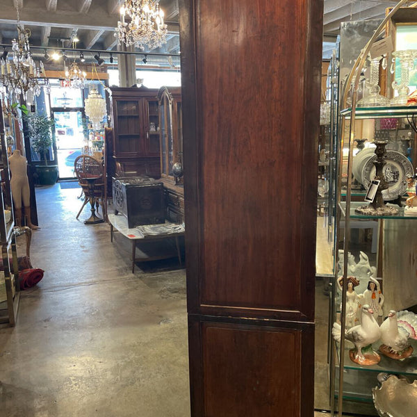 Asian Cabinet with Hand Carved Details-- 37 in wide, 81 in tall, 21 in deep