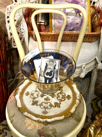 Florentine circle tray