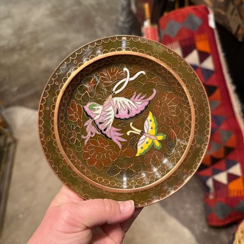 Cloisonne Plate 6"