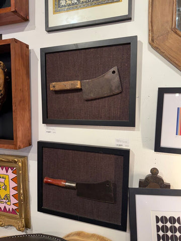 Vintage cleaver framed 16x13