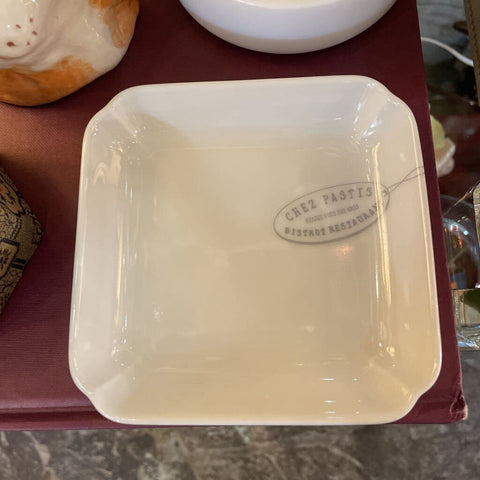 Chez Pastis French Porcelain Trinket Dish or Ashtray