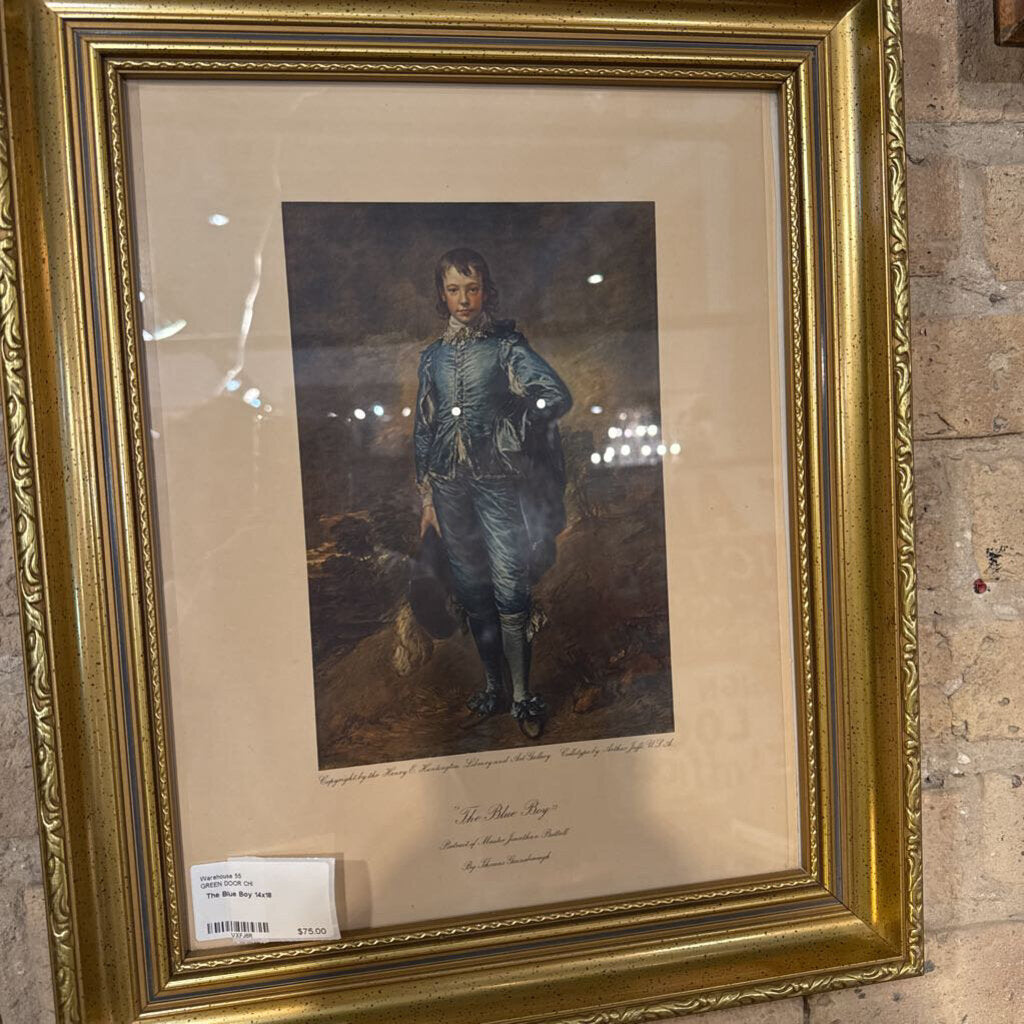 The Blue Boy 14x18