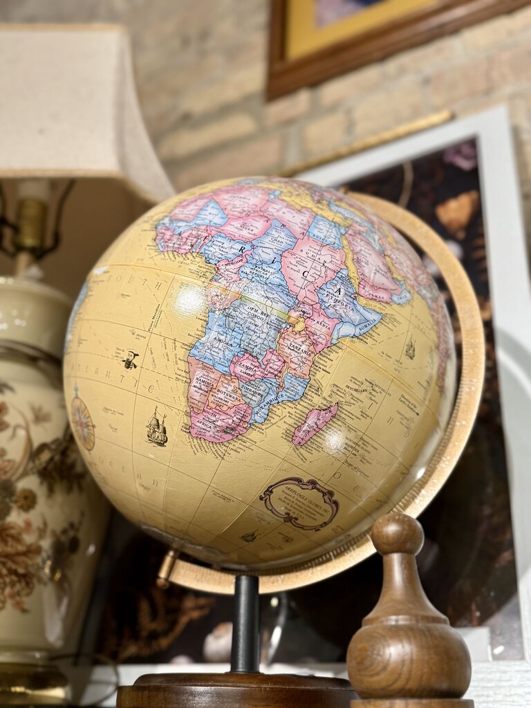 Vintage globe