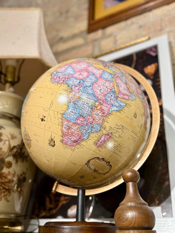 Vintage globe