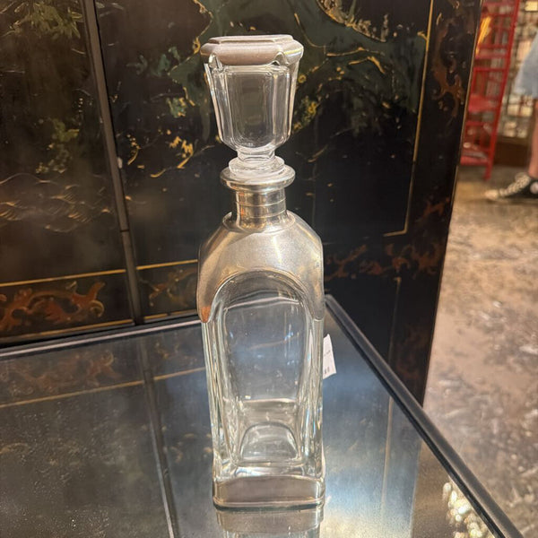 Italian decanter with Pewter