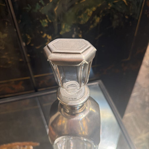 Italian decanter with Pewter