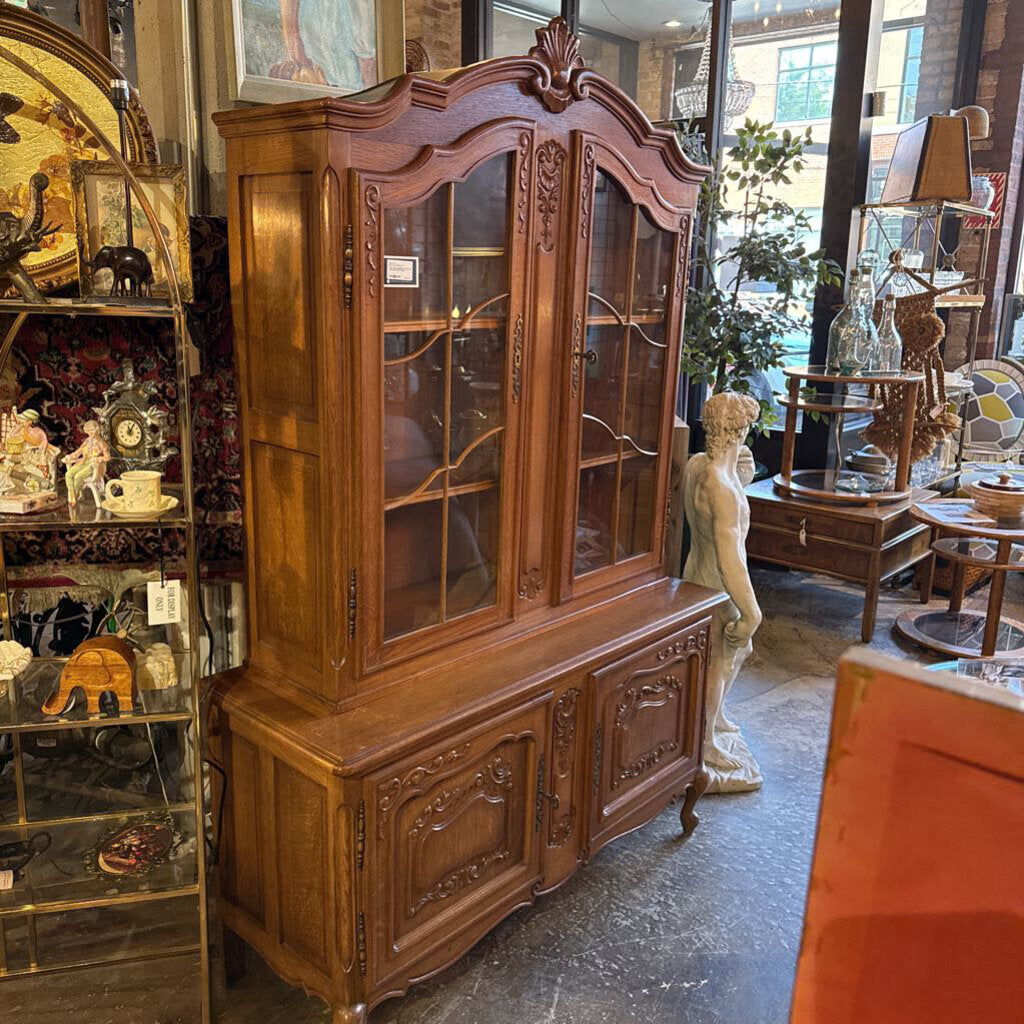 TWO PIECE CABINET 77T 49W 18D IN STORE PICK UP ONLY