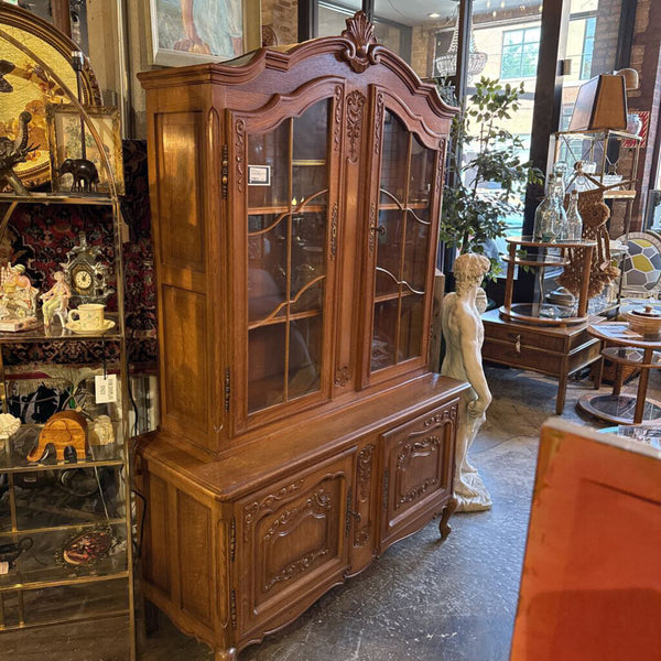 TWO PIECE CABINET 77T 49W 18D IN STORE PICK UP ONLY