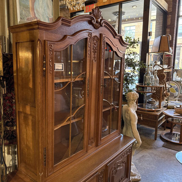 TWO PIECE CABINET 77T 49W 18D IN STORE PICK UP ONLY