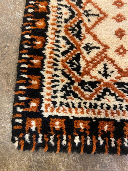 Mcm Moroccan wool rug
