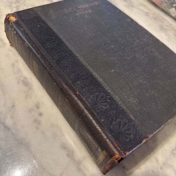 1904 Leather Ancient History Book