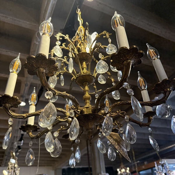 VINTAGE CHANDELIER 17X19