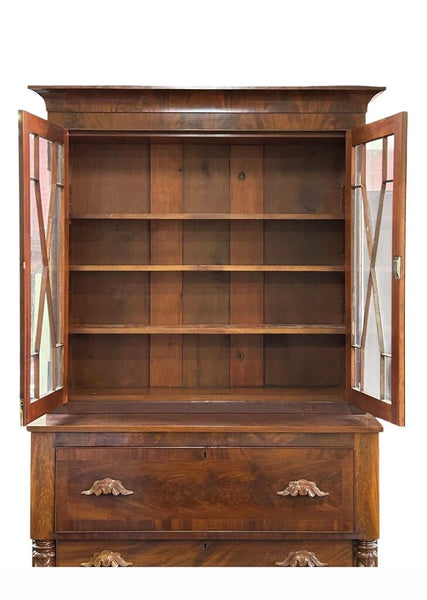 THOMAS DAY COLLECTION SECRETARY BOTTOM 46X48X23 TOP 47X47X11 TOTAL HEIGHT 103 IN STORE PICK UP ONLY