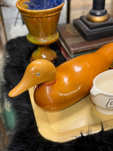 Wooden duck