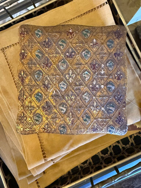 Florentine box with Iris symbols - sourced in Italy