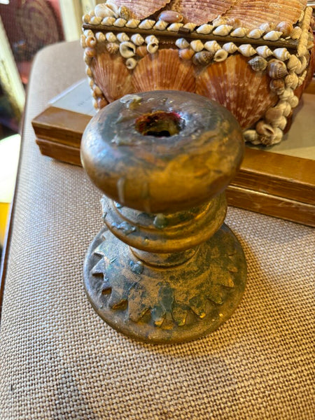 Antique Italian Giltwood Candlestick 1890-1920