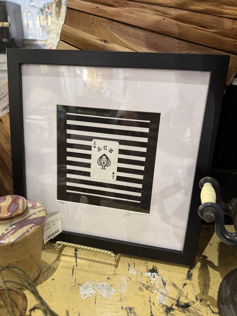 ACE - 11x11 framed art