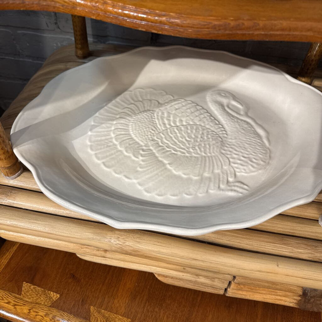 Ivory Turkey Platter