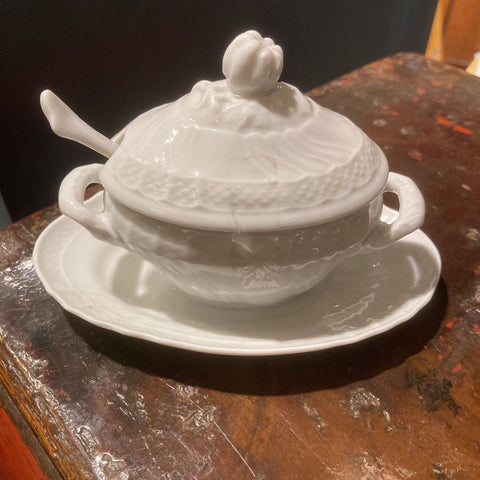 Mini Porcelain Tureen Ginori Italy
