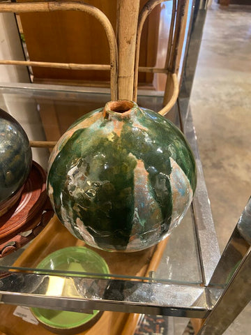 Mcm hand thrown signed ceramic vase