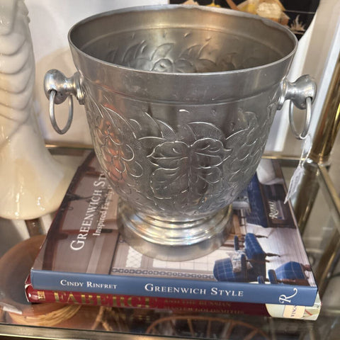 Silver Hammered Champagne Bucket