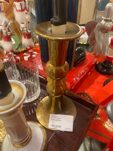 Brass candlestick