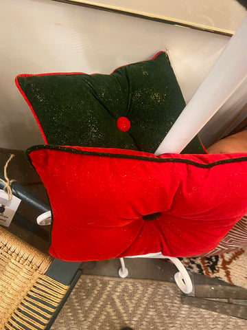 Xmas velvet pillow