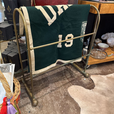 Brass Blanket Stand