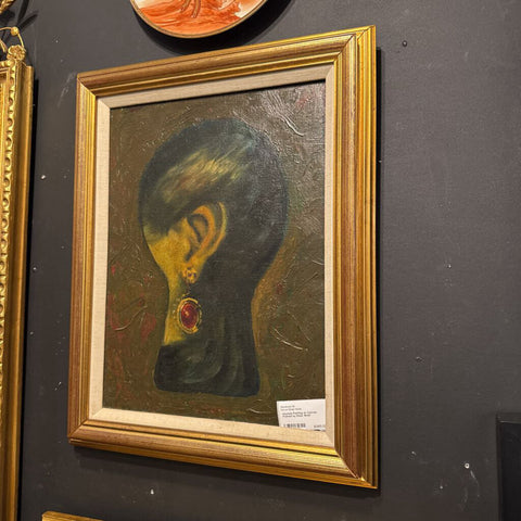 Keyhole Painting on Canvas Framed by Ross 16x20