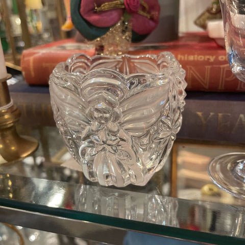 Glass Angel Votive