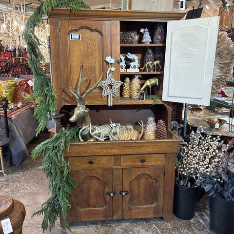 Vintage Pine Dry Sink Cabinet