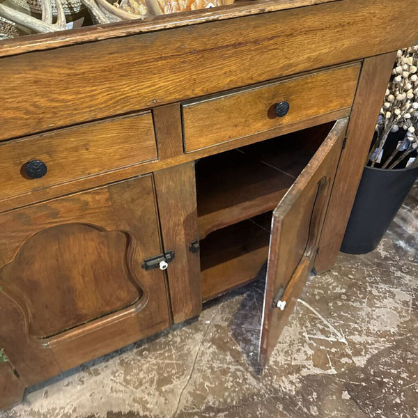 Vintage Pine Dry Sink Cabinet